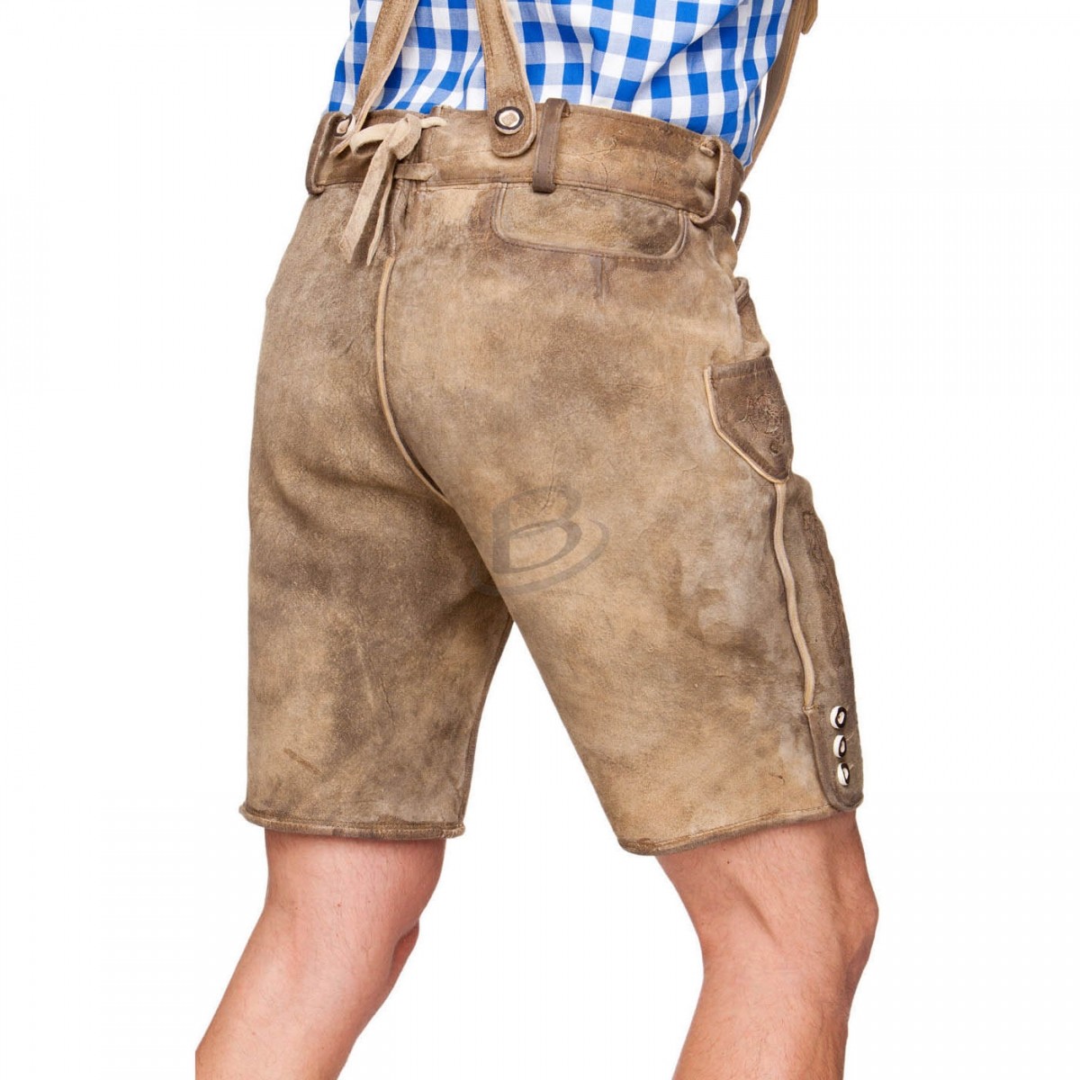 Trachten Lederhosen Short