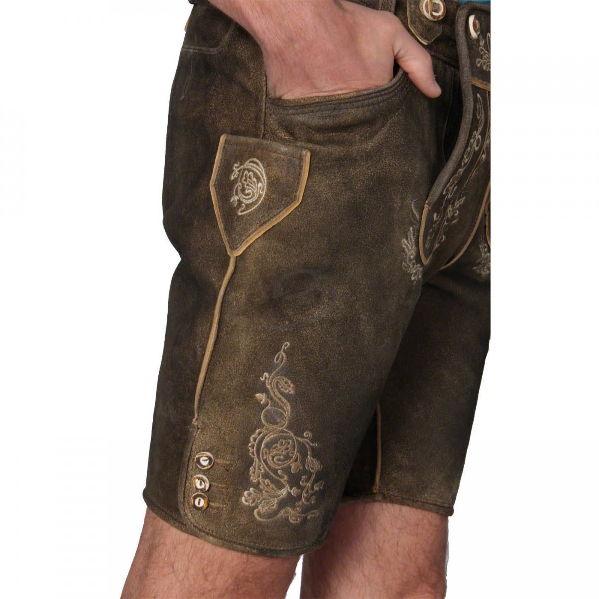 Trachten Lederhosen Short
